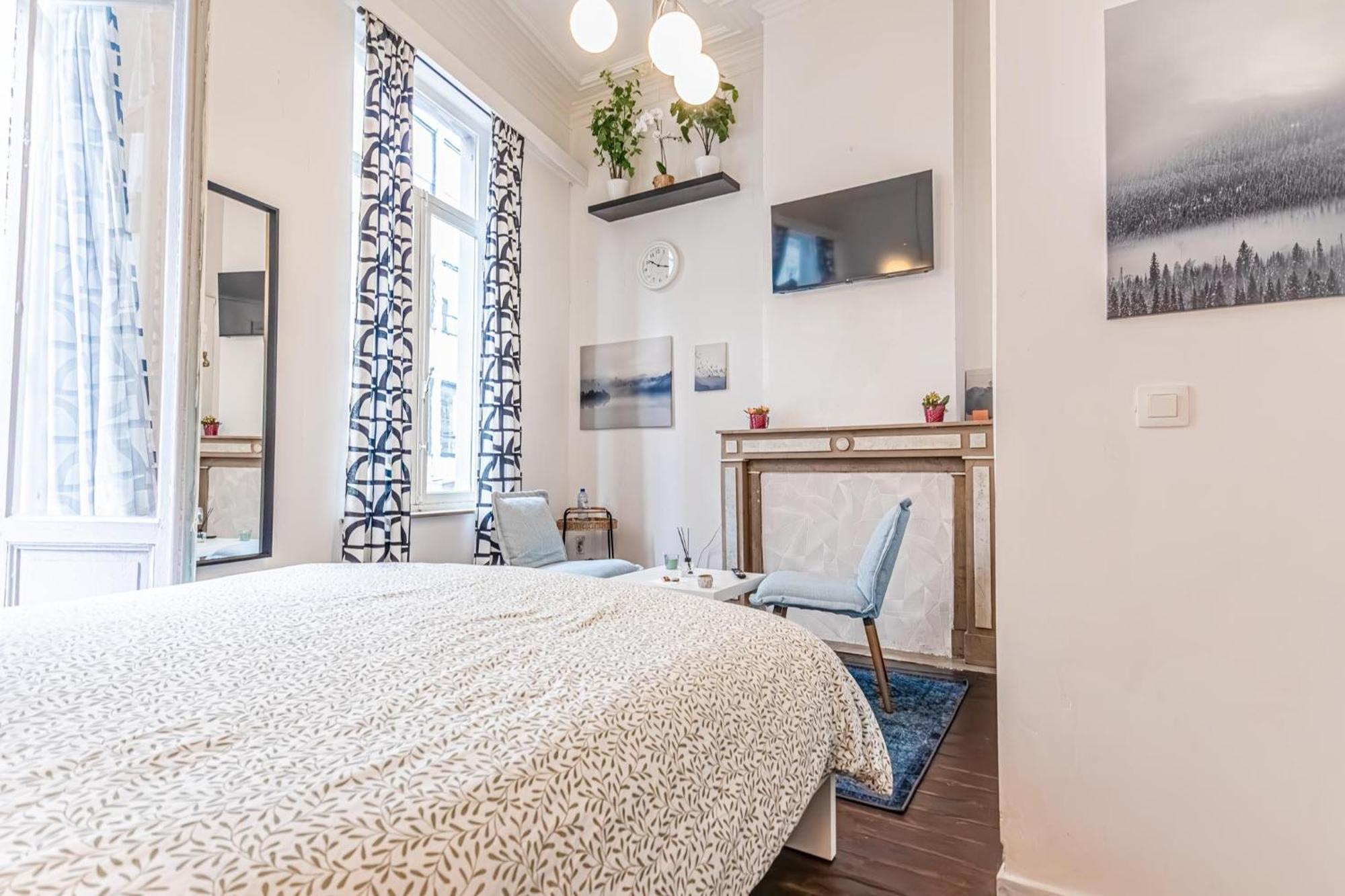 Spacious Shared 5Br Apt In The Heart Of Gent Luaran gambar