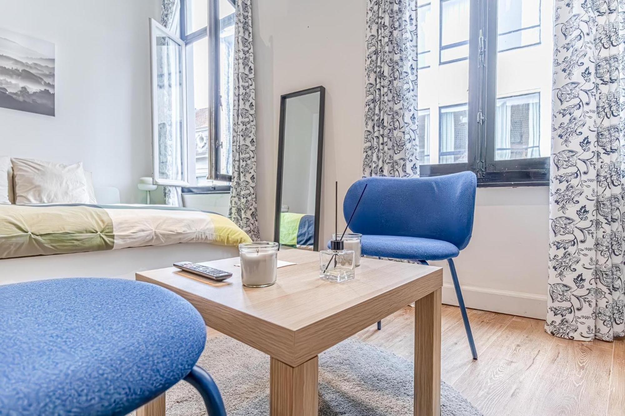 Spacious Shared 5Br Apt In The Heart Of Gent Luaran gambar